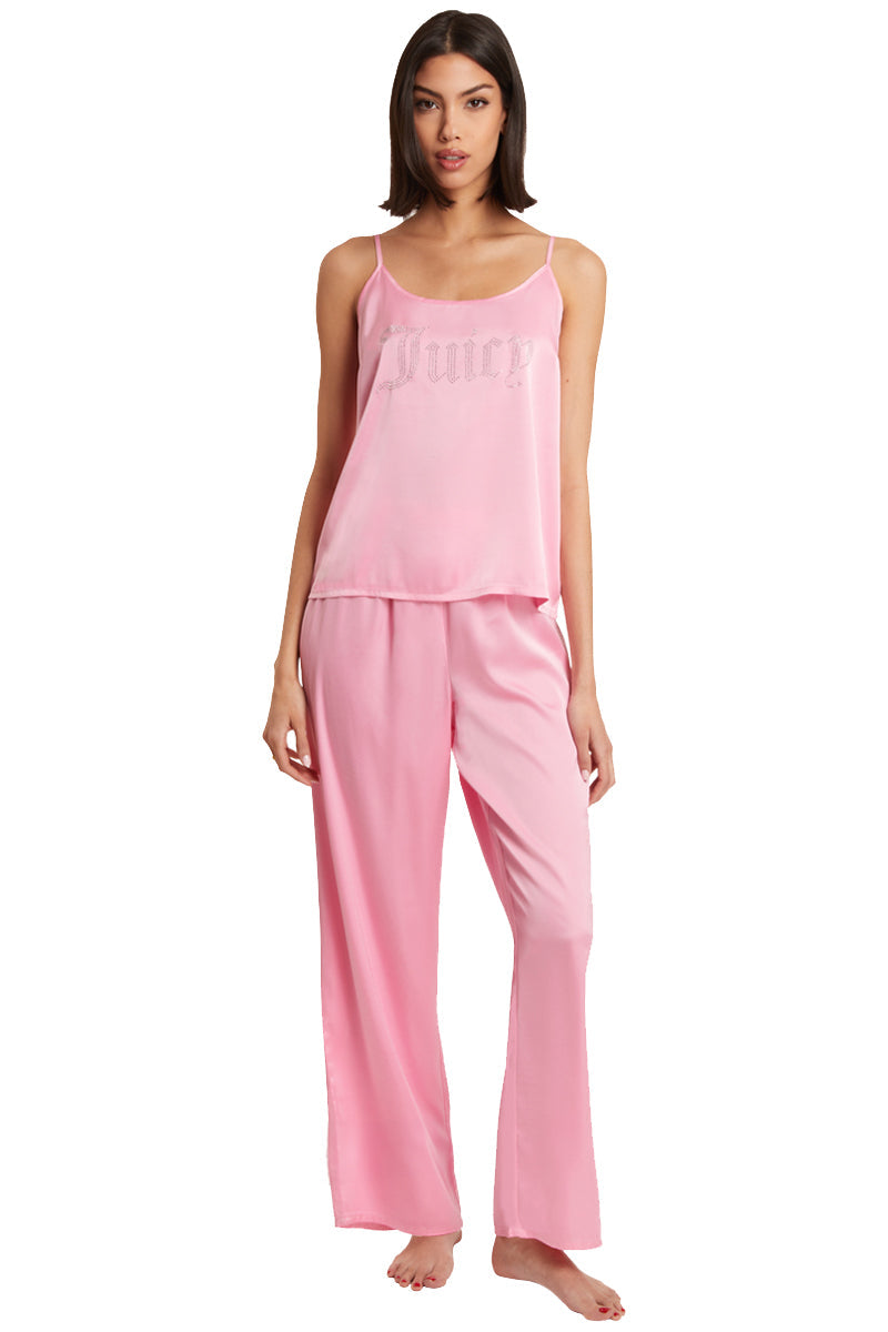 Satin Cami PJ Set - Pink Status - Juicy Couture