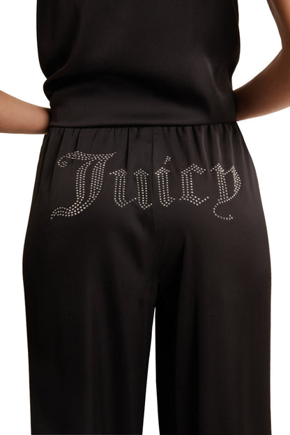 Satin Cami PJ Set - Black - Juicy Couture