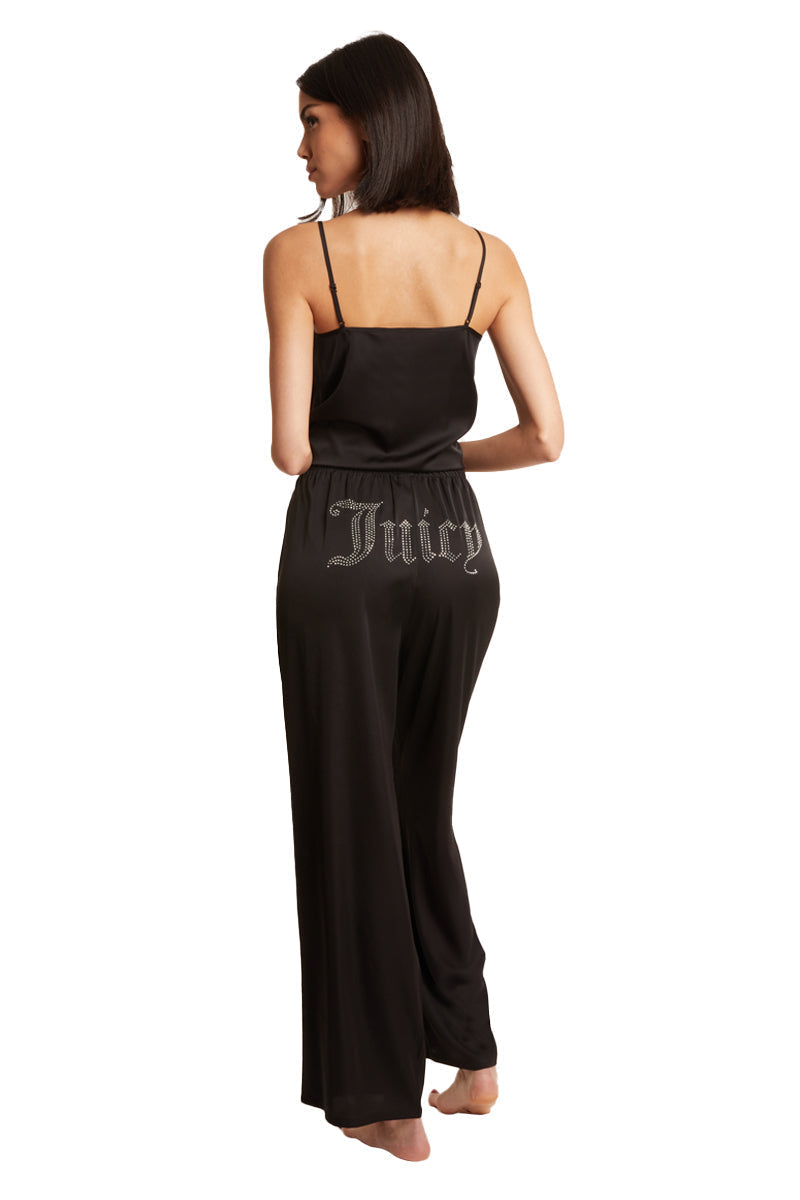 Satin Cami PJ Set - Black - Juicy Couture