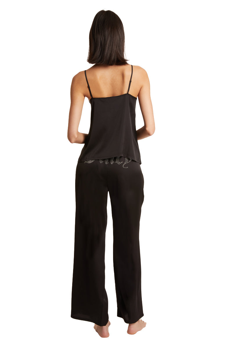 Satin Cami PJ Set - Black - Juicy Couture