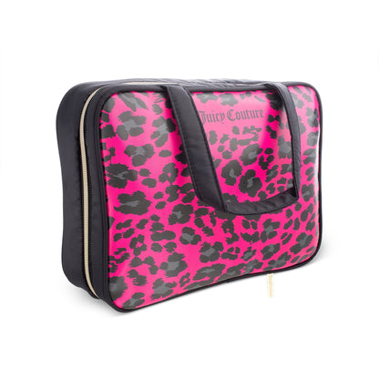 Weekender Makeup Bag - Fuchsia Leopard - Juicy Couture