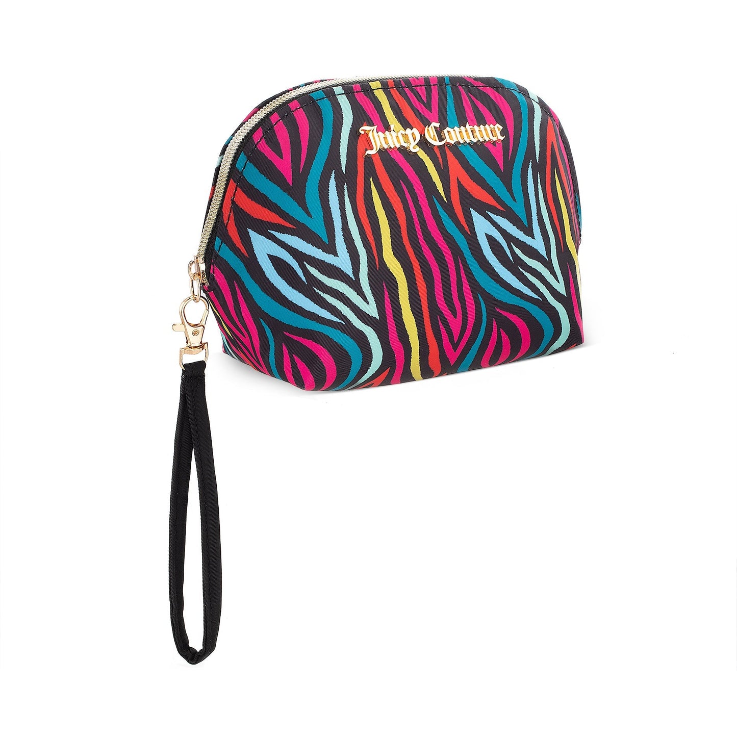 Petite Makeup Wristlet - Rainbow Zebra - Juicy Couture