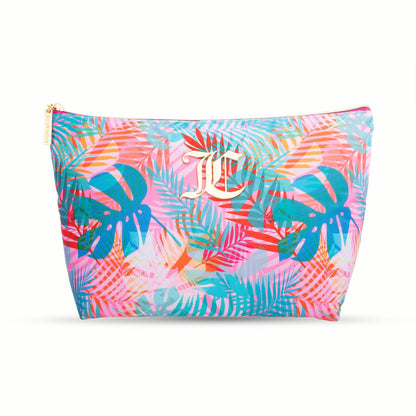 Monogram Makeup Pouch - Tropical Palm - Juicy Couture