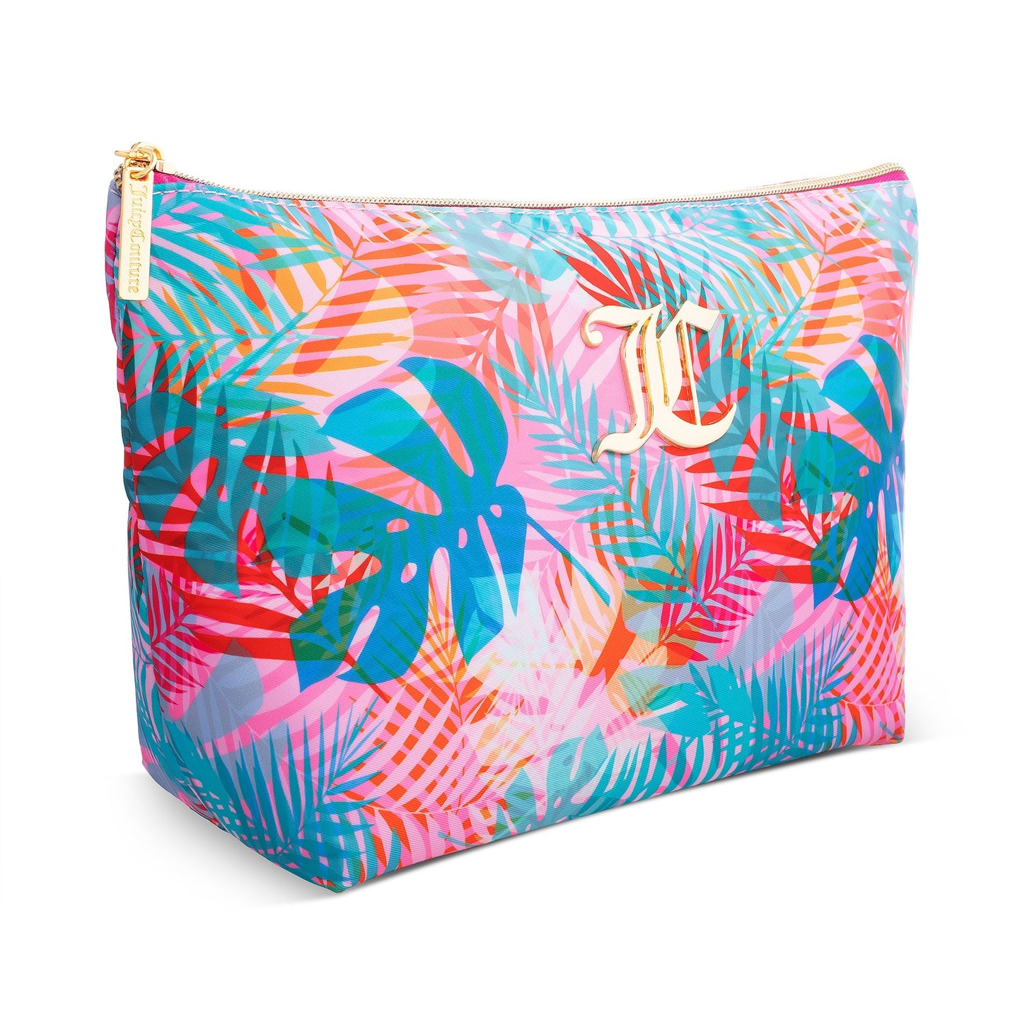 Monogram Makeup Pouch - Tropical Palm - Juicy Couture