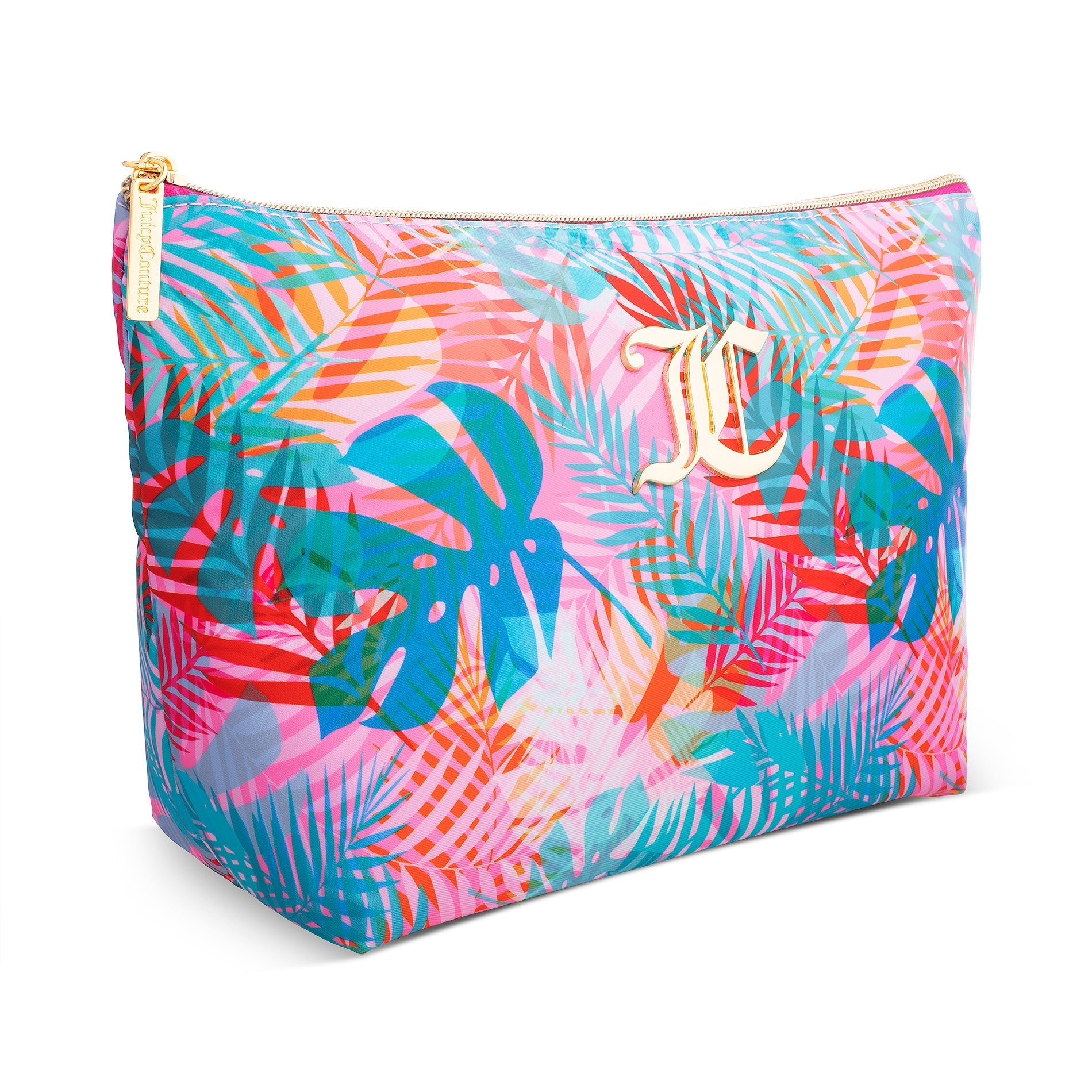 Monogram Makeup Pouch - Tropical Palm - Juicy Couture