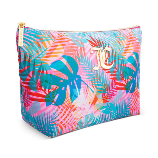 Monogram Makeup Pouch - Tropical Palm - Juicy Couture