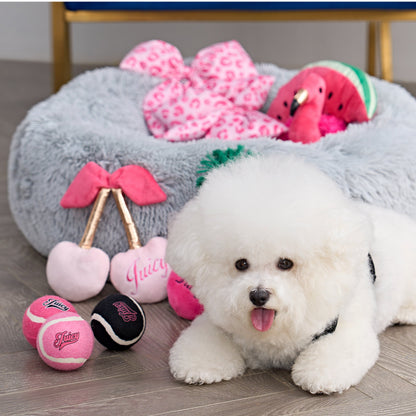 Fun Flamingo Squeaky Pet Toy - Hot Pink - Juicy Couture