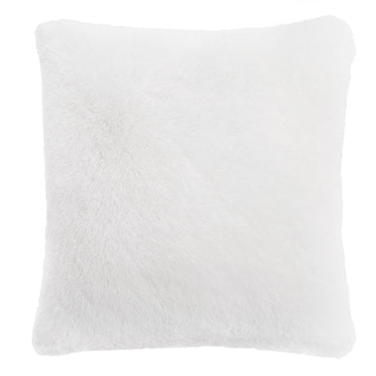 Shaggy Faux Fur Pillow - White - Juicy Couture
