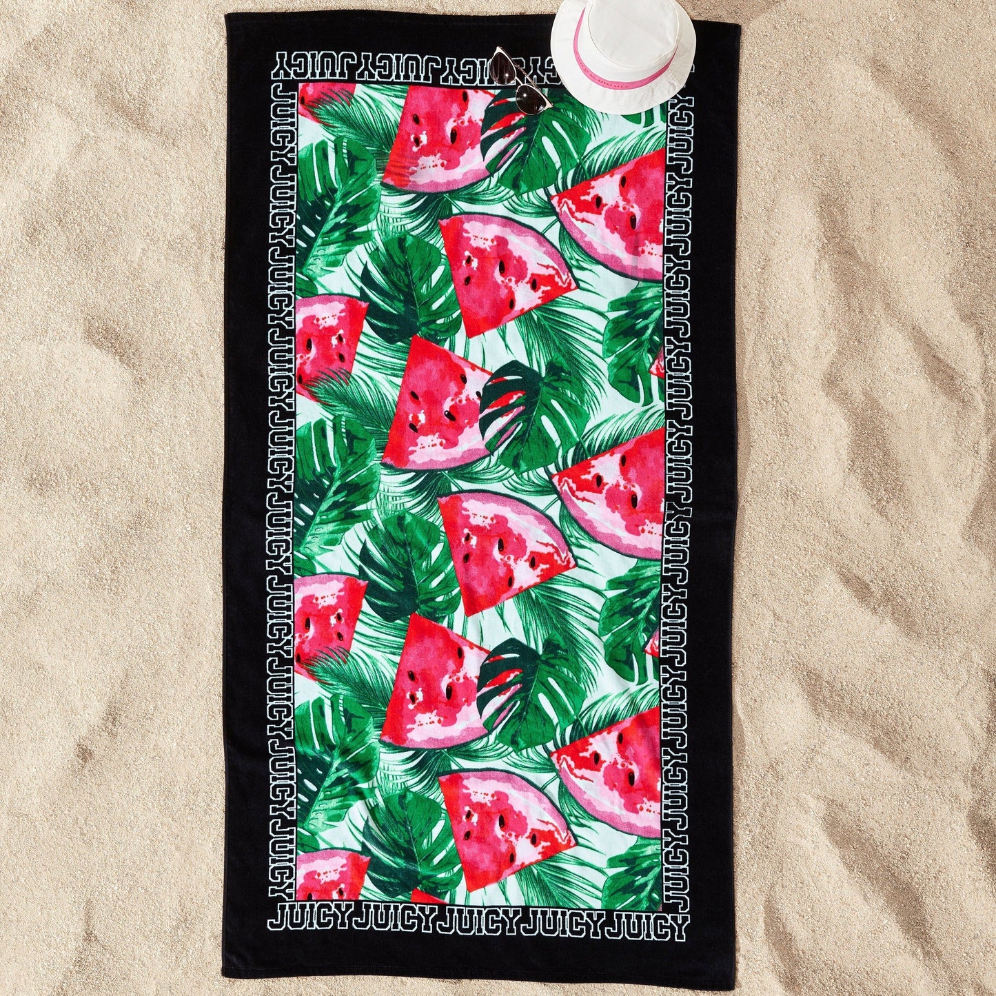 Printed Beach Towel - Juicy Watermelon - Juicy Couture