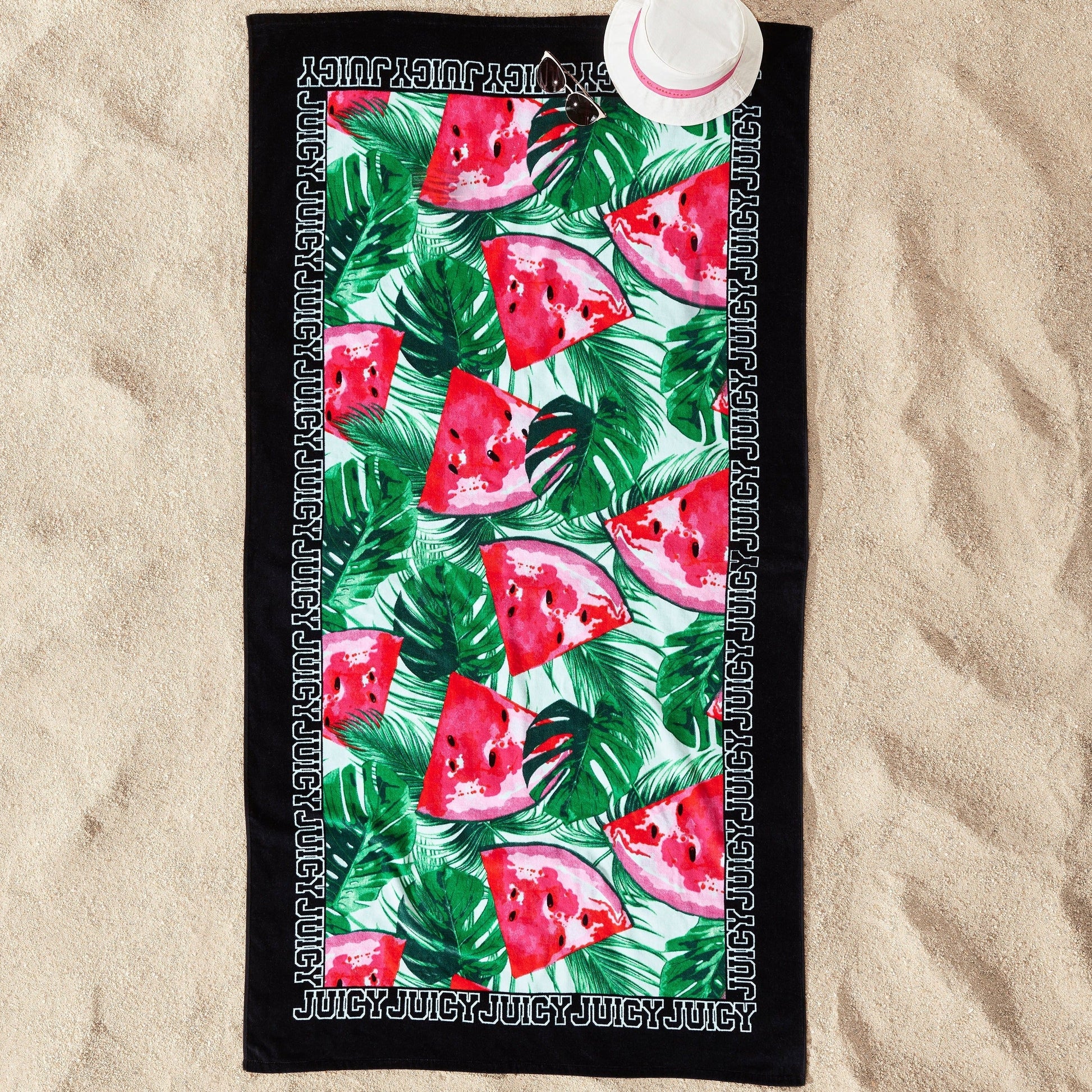 Printed Beach Towel - Juicy Watermelon - Juicy Couture