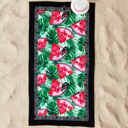 Printed Beach Towel - Juicy Watermelon - Juicy Couture