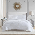 Shaggy Faux Fur Comforter Set - White - Juicy Couture