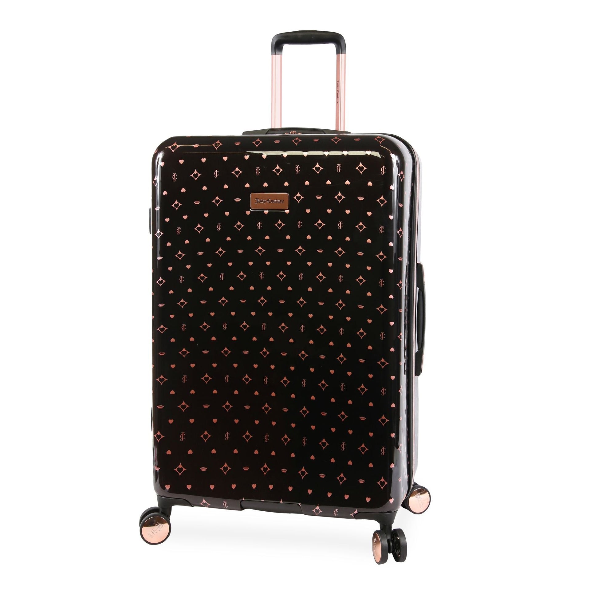 2-Piece Hardside Spinner Luggage Set - Black - Juicy Couture