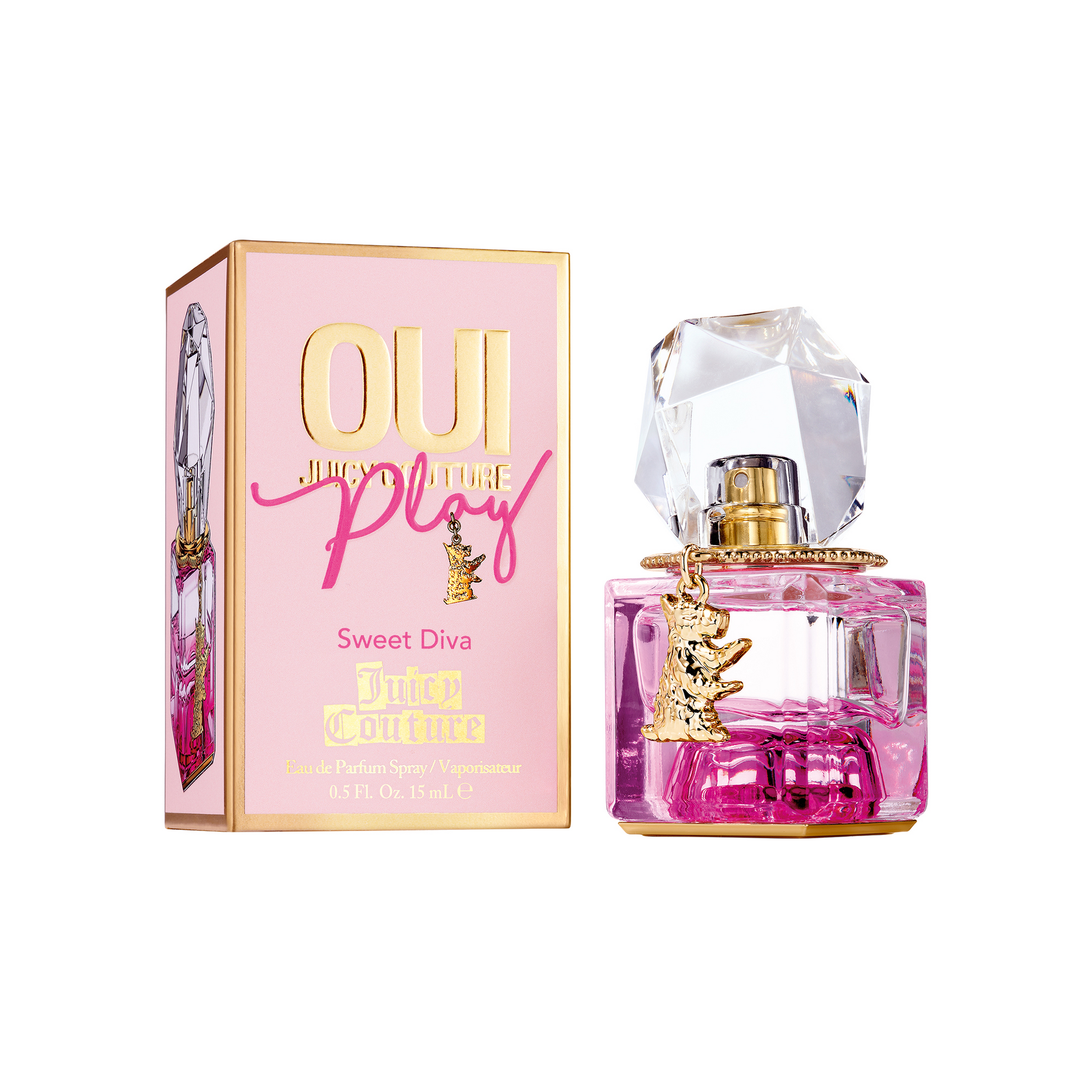OUI Juicy Couture Play Sweet Diva Eau de Parfum Spray - .50 oz - Juicy Couture