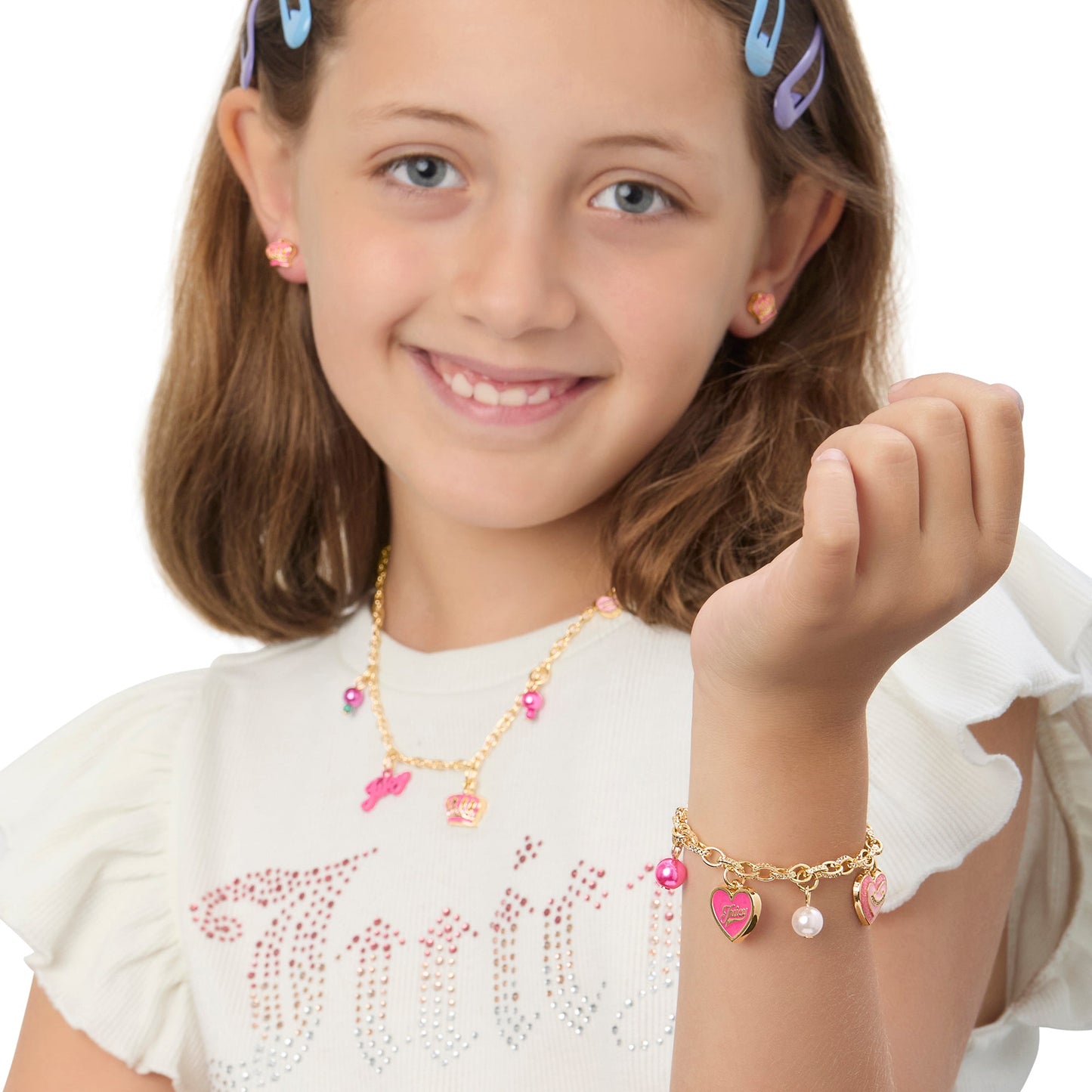 Kids Charm Bracelet - Goldtone - Juicy Couture