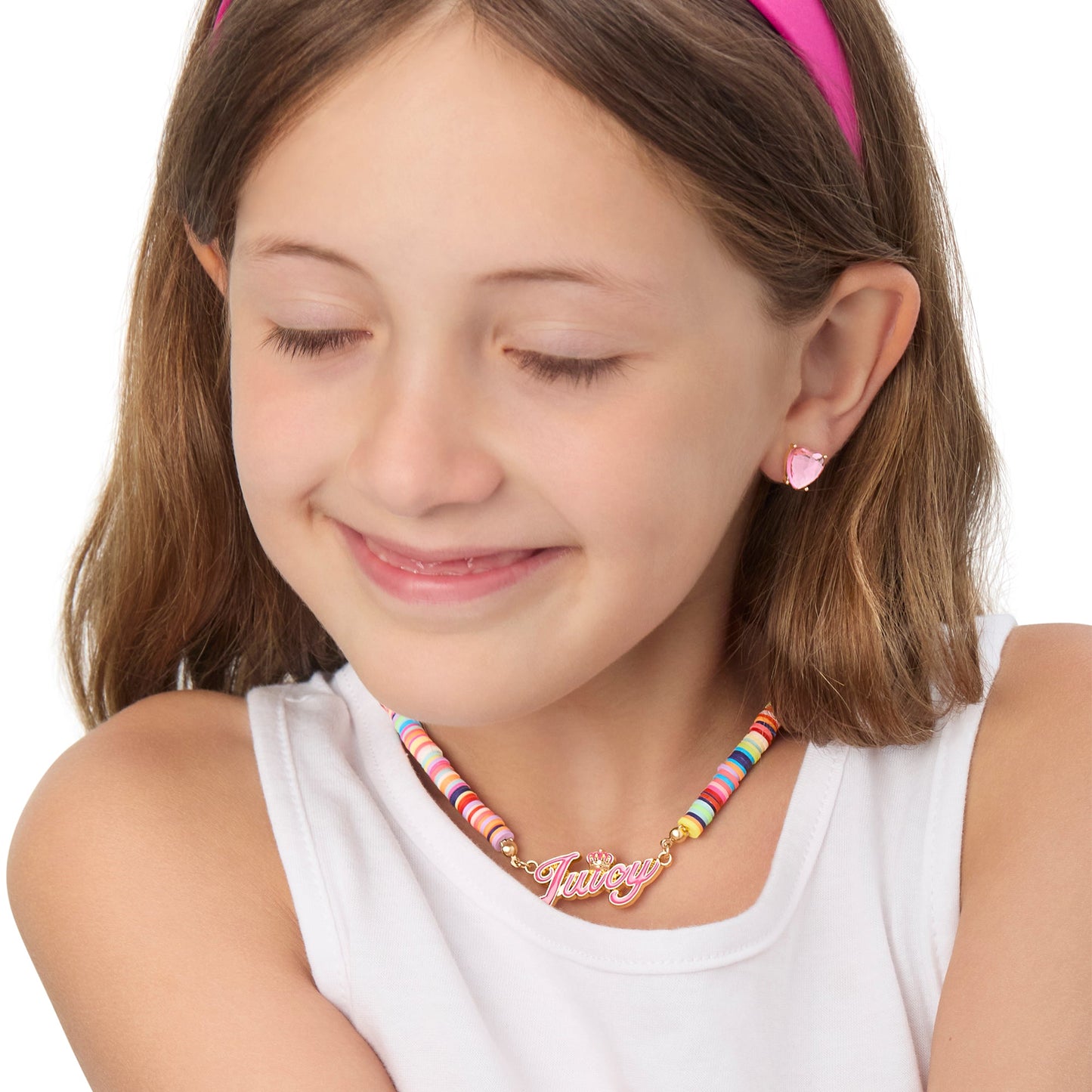 Kids 3-Pair Stylish Stud Earrings Set - Goldtone - Juicy Couture