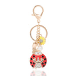 Ladybug Keychain Bag Charm - Goldtone - Juicy Couture