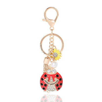 Ladybug Keychain Bag Charm - Goldtone - Juicy Couture