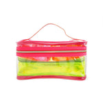 Nested Makeup Bag Set - Pink Yellow Orange - Juicy Couture