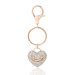Heart Keychain Bag Charm - Goldtone - Juicy Couture