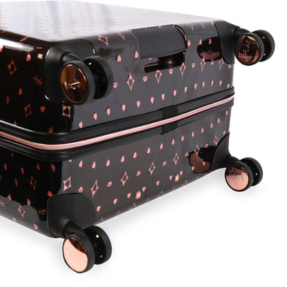 2-Piece Hardside Spinner Luggage Set - Black - Juicy Couture