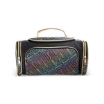 Mini Duffel Makeup Bag - Black Gold - Juicy Couture