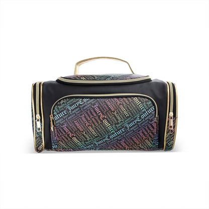 Mini Duffel Makeup Bag - Black Gold - Juicy Couture