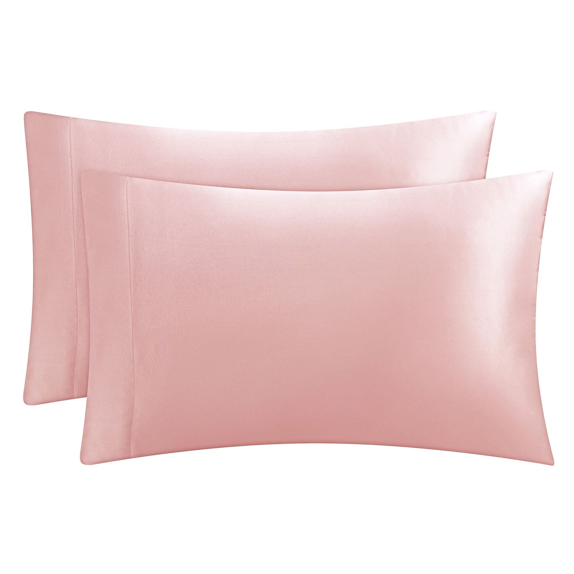 Solid Satin Pillow Case Set - Heavenly Pink - Juicy Couture