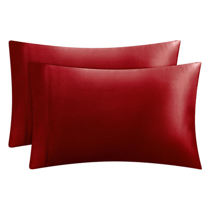 Solid Satin Sheet Set - Ruby - Juicy Couture