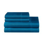 Solid Satin Sheet Set - Capri Blue - Juicy Couture